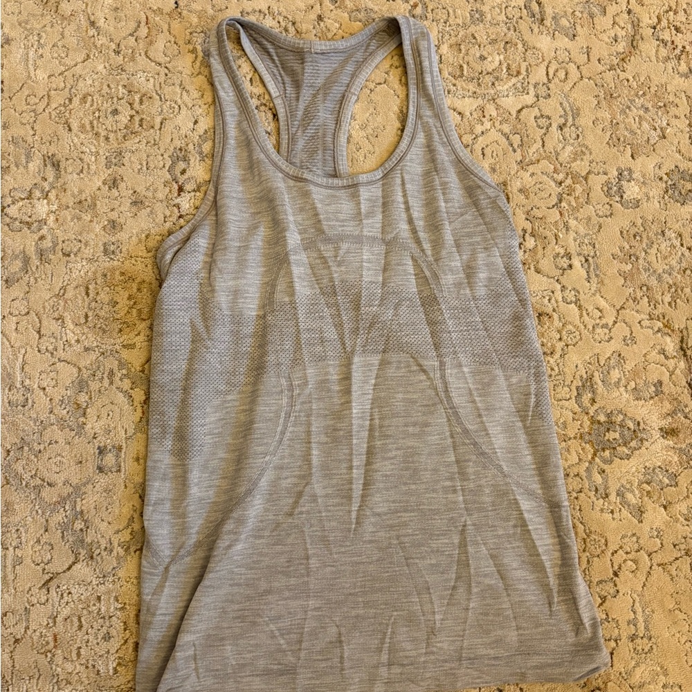 lululemon athletica Gray Tank Top